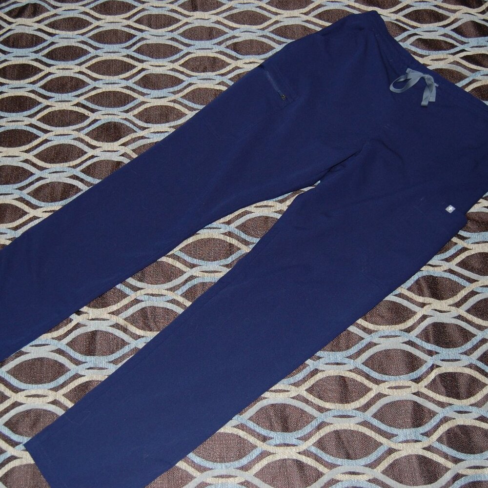 Figs, navy blue scrub pants - Picture 2 of 7